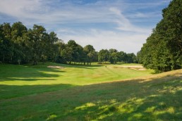 Hole 15 fairway at Addington Palace Golf Club