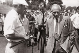 1949: War hero Lord Montgomery visits the club