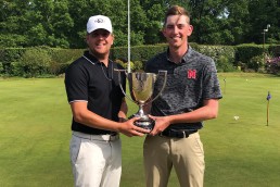 Charlie and Harry Crockett win the Surrey Amateur Championship in 2022 and 2023 respectively.